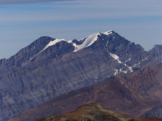 Gipfelblick - Altels 3629 M - Balmhorn 3698 M