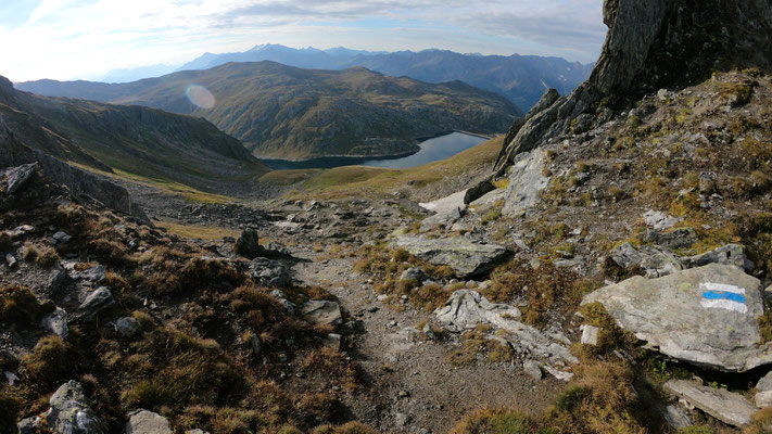 Blick vom Glockentürmlipass nach Süden