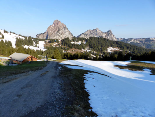 Zwischen Ibergeregg und Holzegg