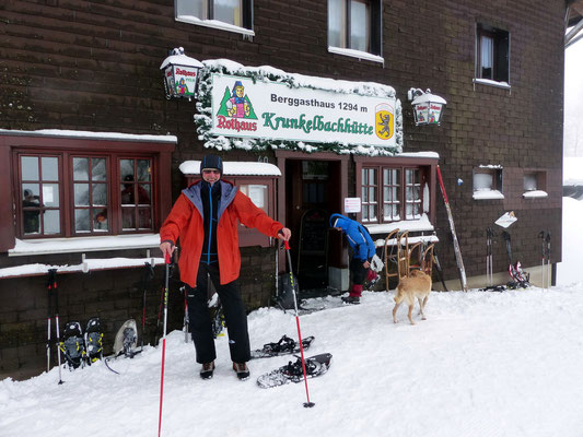 An der Krunkelbachhütte - 1294 M