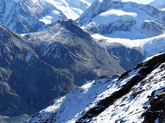 Gipfelblick zur Cabane de Moiry