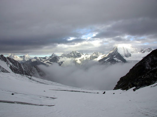 Wolken - Nebel - Neuschnee