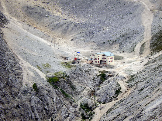 Gipfelblick zur Gartlhütte - 2621 M