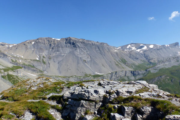 Gipfelblick: Les Faverges - Schneehore