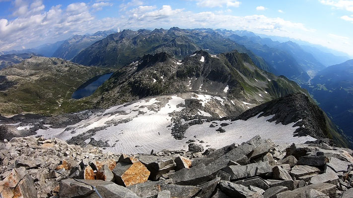 Gipfelblick nach Osten