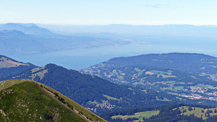 Gipfelblick: Lac Léman