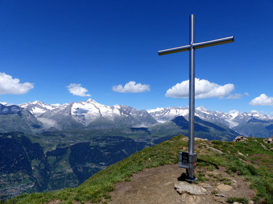 Am Gipfel des Fülhorn - 2738 M