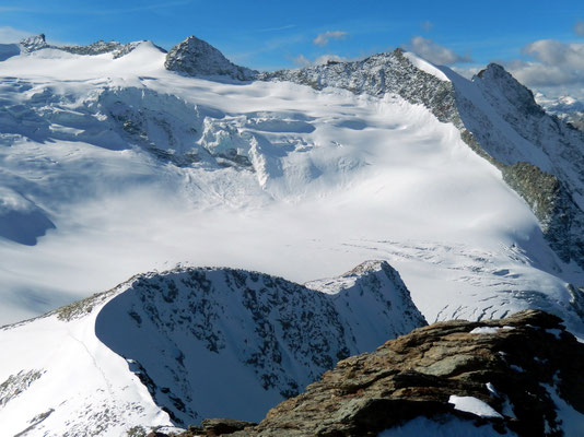 Gipfelblick - Pointe de Bricola 3658 M