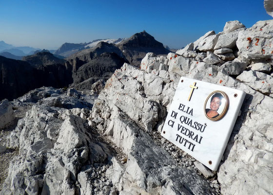 Gipfelblick nach Süd - Marmolada, Sella