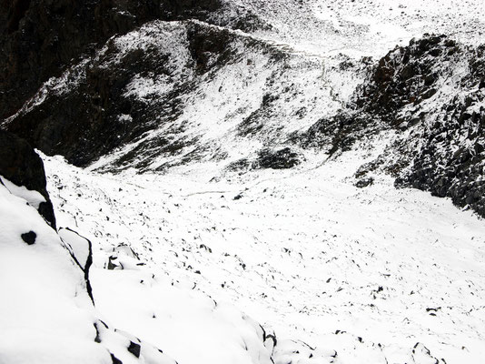 Grand Couloir - Von Oben