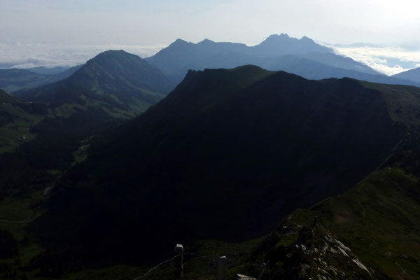 Silhouette des Pilatus