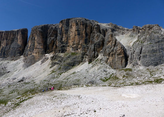 Blick vom Vallon gen SW