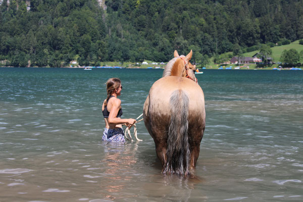 Juli 2022, im Klöntalersee