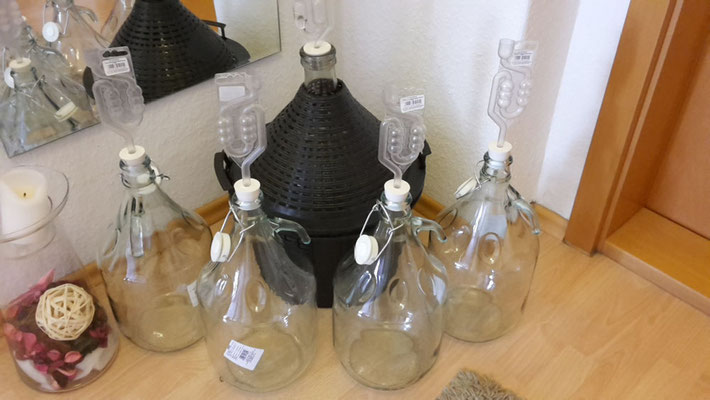 Der Weinballon Nachwuchs