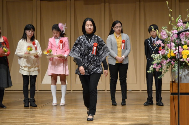 スピーチ大会表彰式