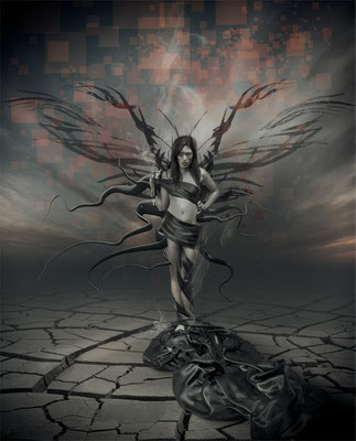 Fotografie: Dick Boot, Model: Mandy, Styling, Mua: DS 