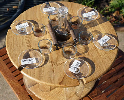 Bier & Schnapsset ---- für Balkon & Garten, tragbar
