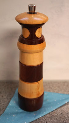 Leuchtturm Pfeffermühle --- schraubbar 
