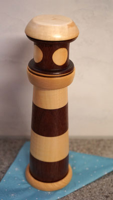 Pfeffermühle steckbar --- exklusiver Leuchtturm 