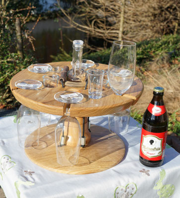 Bier - Schnapsset tragbar mit jeweils 6 Gläser 