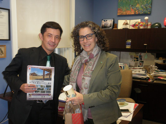 with Ms.Dana Levenberg, Supervisor of Town of Ossining
