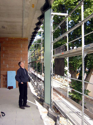 Prototyp Glasfassade - Foto © Knauer Architekten