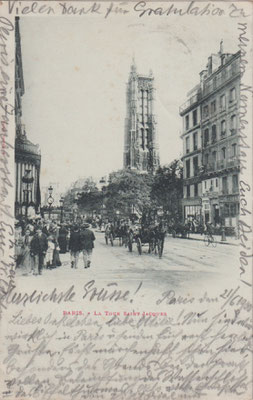 La Tour St. Jacques - 23.06.1900
