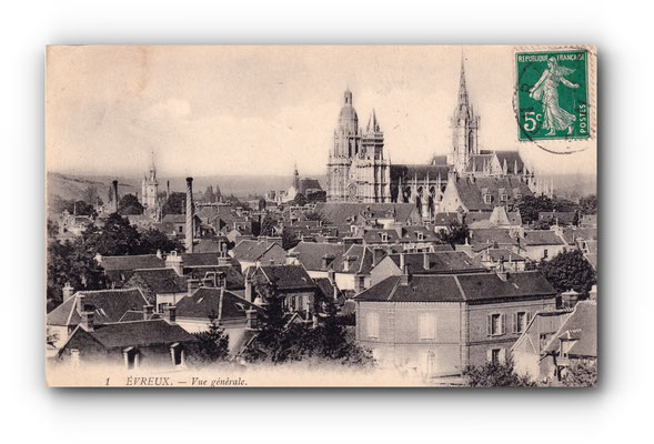 - Vue générale - ÈVREUX - 11.09.1911 -