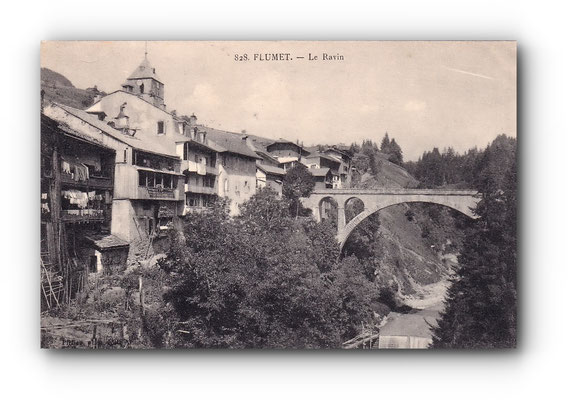 - Le Ravin - FLUMET -  1911 -