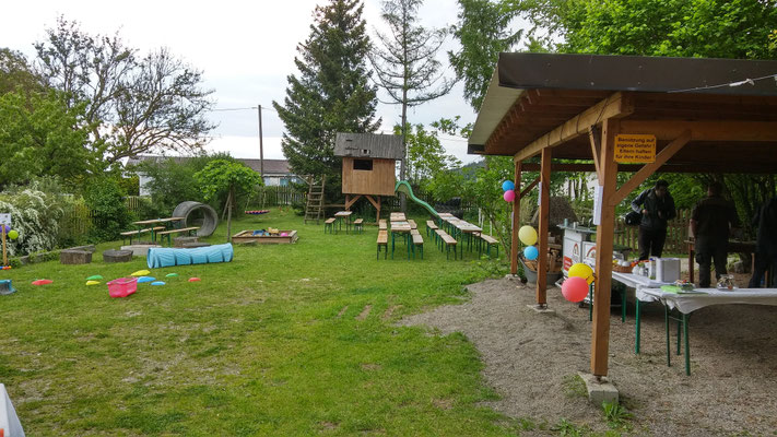 Großer Spielplatz zum toben