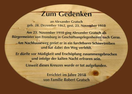 Gedenktafel