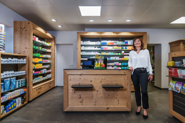 Inhaberin Silvia Bernet-Bon, Apothekerin. 