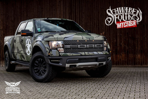 F150 RAPTOR - MTCHBX ARMY CAMOUFLAGE - MTCHBX DESIGNS