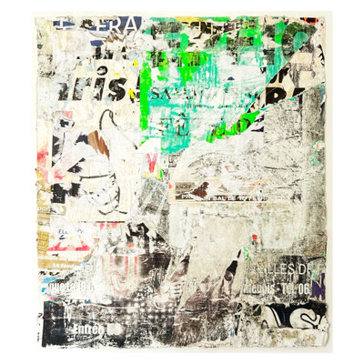 Shounin, décollage, 92,8 x 80,0 cm, 2024
