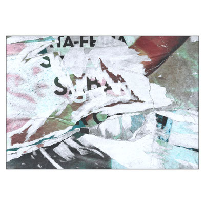 Ondala, décollage, 20,5 x 30,0 cm, 2022