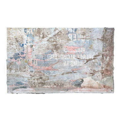 Coimbra verde, décollage (retro d'affiche), ca. 59,5 x 97,0, 2024