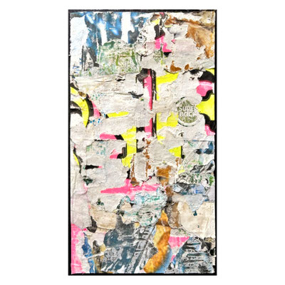 Super Bock, décollage, 27,9 x 15,5 cm, 2025