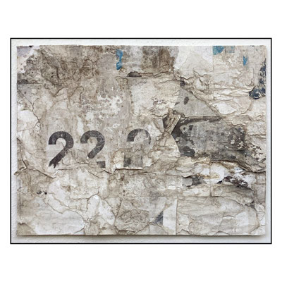 Tavira, décollage, 15,2 x 20,2 cm, 2024