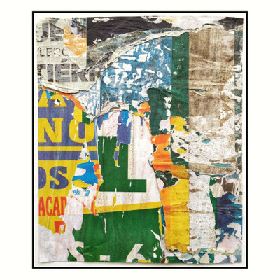 ACAD, décollage, 28,5 x 24,2 cm, 2024