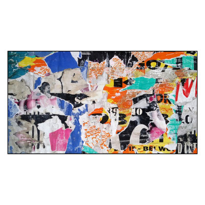 Schwabing, Décollage, 24,5 x 42,5 cm, 2016