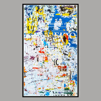 Salve, décollage, 125,7 x 74,2 cm, 2022