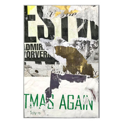 Spyra, décollage, 23,0 x 15,3 cm, 2025