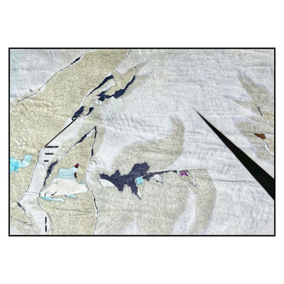 Lino, décollage, 25,1 x 35,2 cm, 2014