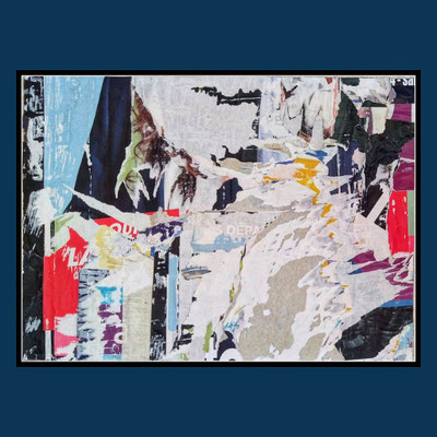 atérc, décollage, 47,3 x 64,8 cm, 2022