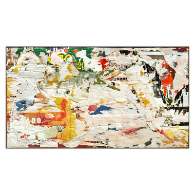 dap, décollage, 43,4 x 80,1 cm, 2025