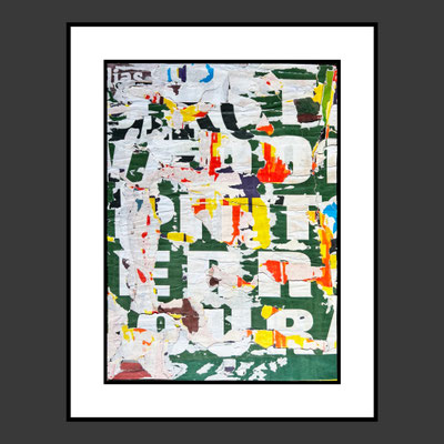 Errour, décollage, 39,2 x 28,6 cm, 2022