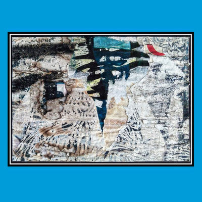 Espada, décollage, 16,3 x 23,2 cm, 2022