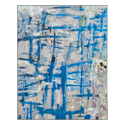 Santiago, décollage, 30,4 x 23,8 cm, 2024