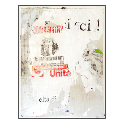ci!, décollage, 92,0 x 70,0 cm, 2024