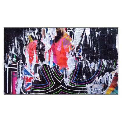 Hüftschwung, décollage, 29,6 x 50,6 cm, 2025